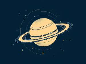 Planet Saturn